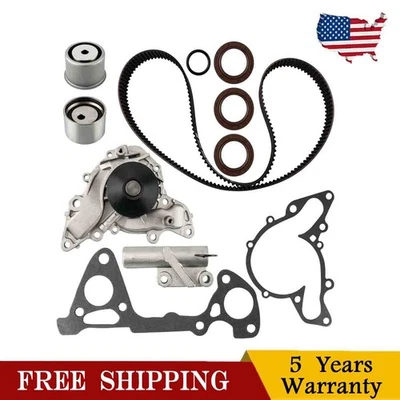 Timing Belt Kit Water Pump Tensioner Fits 97-03 Mitsubishi Montero Sport 3.0L - Image 1 of 4