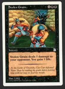 ***English Stolen Grain*** MTG Portal 3 Kingdoms Magic Kid Icarus - Picture 1 of 2