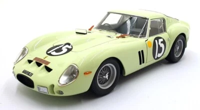 Kyosho 1/18 Scale KS08438C - Ferrari 250GTO #15 Goodwood 1962 - Light Green - Image 1 of 4