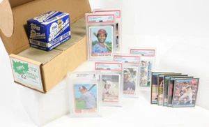 1982 Topps Complete Baseball + Traded Series PSA Graded Cards Bundle Vintage - Bild 1 von 12
