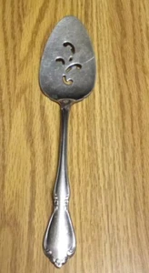 Oneida Oneidacraft Deluxe Stainless Chateau Pierced Cake/Pie Server Vintage - Picture 1 of 7