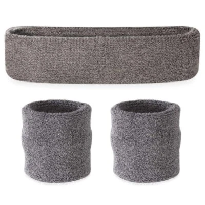 Спортивные повязки Suddora (комплект повязки на голову/браслета) - баскетбол, теннис, тренажерный зал - Изображение 1 из 4