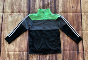 Adidas Boy's Long Sleeve Full Zip Side Pockets Multicolor Track Jacket Size: 7 - Picture 1 of 12