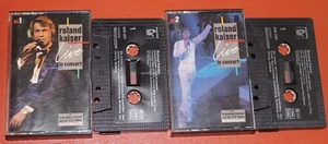MC TAPE - Roland Kaiser Live in Concert HANSA Doppelkassette 1988 - Picture 1 of 1