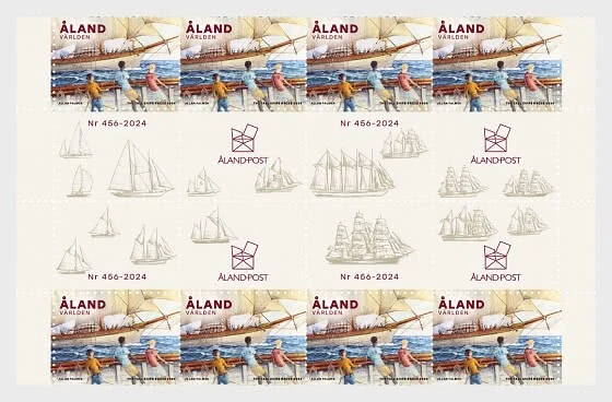 Aland 2024 Barcos Altos Carreras Barcos de Navegación Barca 8v Canaletas Par Foto 1 de 1