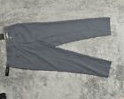 NEW Banana Republic Men's Size 32x34 Dress Pants Standard Fit Stretch Gray Poly