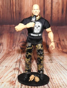 WWE Elite Ruthless Aggression Stone Cold Steve Austin LOOSE COMPLETE SET - Picture 1 of 17
