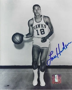 Signed  8x10 LOU HUDSON ST LOUIS HAWKS  Autographed Photo w/COA - Picture 1 of 1
