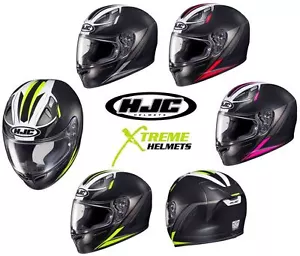 HJC FG-17 Valve Full Face Motorcycle Helmet XS S M L XL XXL - Picture 1 of 8