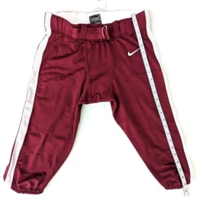 NIKE, Pantalón Alpha Elite, Rojo Cardenal/Blanco Para Hombre Talla Mediana Entrenamiento de Fútbol - Imagen 1 de 5