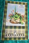 Bud Beanbag Frog 14" by Cynthia Rose for Cotton Ginnys Craft Sewing Pattern 