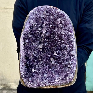 11.7LB Natural amethyst cave quartz crystal cluster mineral crystal - Picture 1 of 15