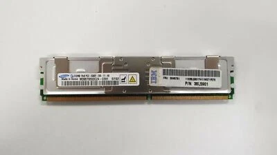 Genuine Samsung M695T6553CZ4-CE61 512MB DDR2 667 PC2-5300F ECC FBDIMM RAM - Image 1 of 2