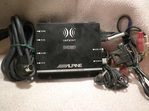 ALPINE PXA-H100 PROCESSORE AUDIO OTTIME CONDIZIONI COMPLETO DI CABLAGGI - Foto 1 di 6