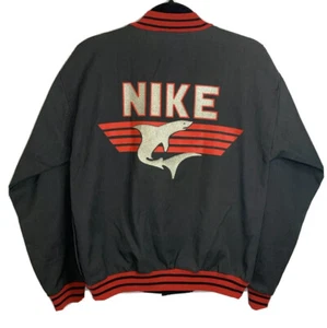 Nike 1980's Vintage Jacket Mens Japan Sharks Basketball RARE OG Small Original - Picture 1 of 12