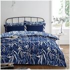 Printed Duvet Cover Set & Pillowcase Reversible Fitted Sheet Single Double King