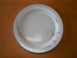 Lenox Chinastone IRIS ON GREY Salad Plate 8 1/2" 1 ea        3 available - Picture 1 of 6