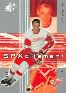 2002-03 SPx Spectrum Silver #89 Gordie Howe /199 - Picture 1 of 2