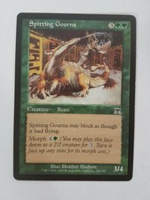 Spitting Gourna Magic the Gathering MTG Onslaught Green Common
