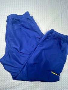 Polo Ralph Lauren Polo Sport Track Windbreaker Pants Blue Men’s Size Medium Vtg - Picture 1 of 16