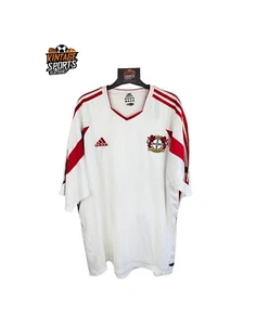 Player Issue Bayer 04 Leverkusen Football Away Shirt 2004-2006 (XL Adidas Jersey - Picture 1 of 5
