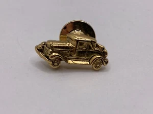 De colección 1985 Avon 1929 Modelo A Ford Coche Automóvil Solapa Pin Tie Tack Tono Dorado - Imagen 1 de 2