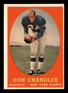 Don Chandler 1958 Topps 1958 No 54 NRMINT + 22697 - Bild 1 von 2