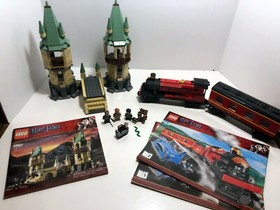 LEGO  Harry Potter: Hogwarts 4867 (2011) + Hogwarts Express 4841 + 30407