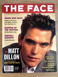 THE FACE APRIL 1991 - MATT DILLON - STARS WHO PAINT -DAVID LYNCH - Picture 1 of 1