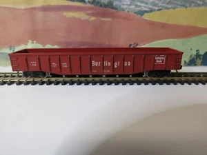 N - AHM Roco - 50'  Gondola, Burlington CB&Q   Mag Couplers  Excl no box - Picture 1 of 3