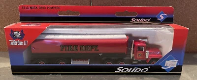 SOLIDO MADE IN FRANCE TONER GAM 3 SERIES #3513 MACK R600 POMPIERS-NIB - Image 1 of 4