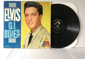 Elvis Presley G.I. BLUES 1960 RCA Mono Indy Revised label G+/G+ Low Grade - Picture 1 of 8