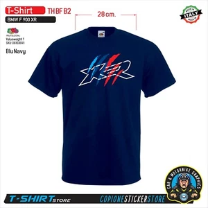 T-SHIRT Maglietta Personalizzata BMW F 900 XR moto style blu TH BF B2 - Picture 1 of 2