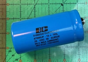 Computer Grade Capacitor 47000uF 25v 3186EE473U025APA1 -10%+75% New - Picture 1 of 2