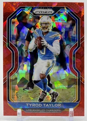 TYROD TAYLOR 2020 Panini Prizm Red Ice Los Angeles Chargers #145 - Image 1 of 2