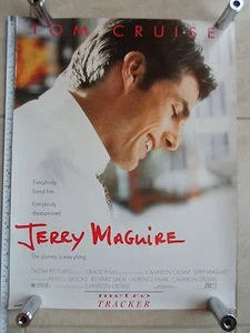 Jerry Maguire Movie Smaller Promo Poster 22x17 Tom Cruise 1996 - Picture 1 of 3