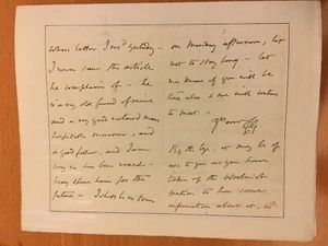 Lettera autografa di William Wyndham Grenville - Imagen 1 de 1