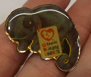 Vintage Iffy the Iguana TY Teenie Beanie Babys McDonalds Crew Pin Werbung Promo - Bild 1 von 3