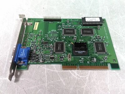 Dell STB 1X0-0658-507 0005859C 5859C AGP VGA Video Card - Image 1 of 4