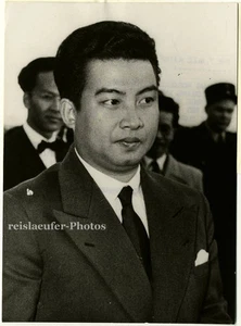 King Norodon Sihanouk of Cambodia, Original-Photo, from 1955 - Picture 1 of 1