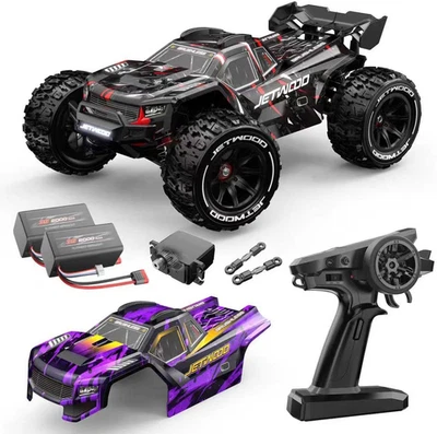 1/14 50Mph Electric Brushless RC Car for Adults, JC14EP V3 All Terrain Super Fas - Image 1 of 4
