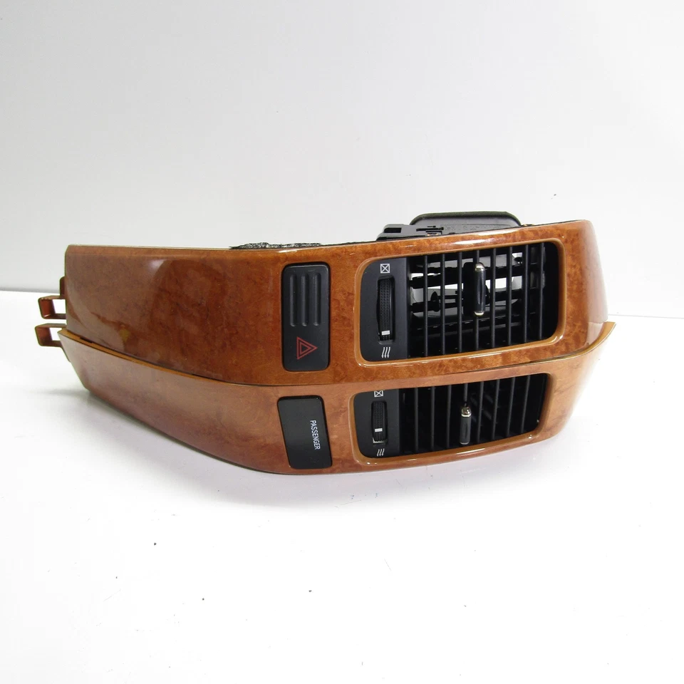 Par de cubiertas de consola de aire de grano de madera Lexus GX470 2003-2007 Foto 1 de 4