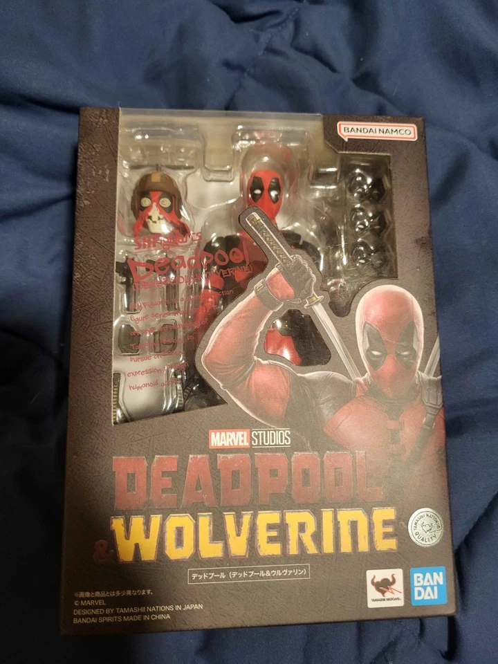 Deadpool and Wolverine Deadpool S.H. Figuarts Action Figure pre-owned - Image 1 of 1