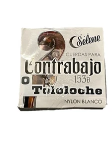 Corde Selene Contrabajo O Tololoche 153B - nylon bianco - Foto 1 di 3