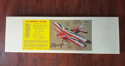 NIB Sig Skybolt RC-34 Biplane Kit Vintage Balsa Wood Model Aerobatic R/C Plane - Image 1 of 4