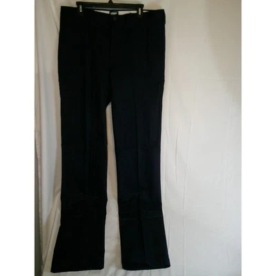 Lands' End Men's Traditional Fit 36T Navy Blue Cotton Dress Pants NWOT DISC SHIP - Image 1 of 4