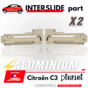 Kit Réparation Interslide Aluminium Capote - CITROËN C3 PLURIEL - 8401HV 8401HW - Picture 1 of 6