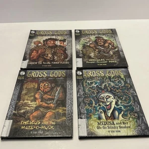 Medusa, Theseus, Jason, Hercules (Michael Dahl Presents: Gross Gods) Set!- GOOD - Bild 1 von 9