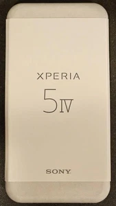 Sony Xperia 5 IV XQ-CQ44 schwarz 256GB entsperrt SIM-frei Japan Modell brandneu - Bild 1 von 3