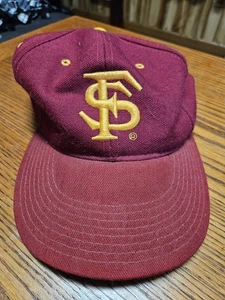 Vintage Florida St Seminoles Fitted Hat 7 5/8 New Era Pro Model Mfg In Korea - Picture 1 of 7